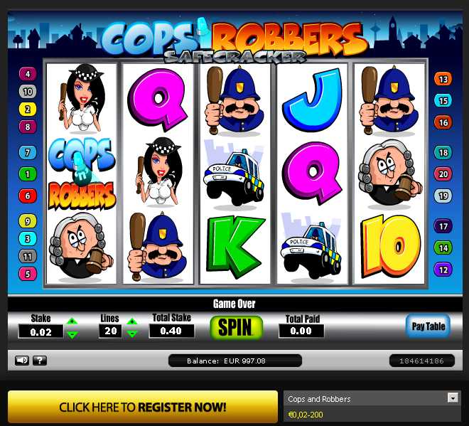 Cops And Robbers Slot Jpg