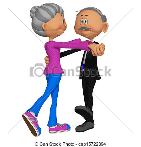 Elderly Dancing Clipart Old Woman And Man Dancing
