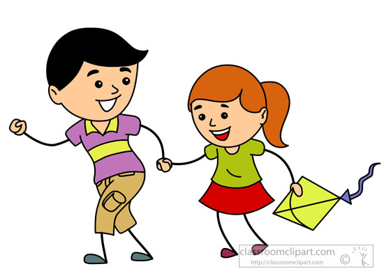 Family   Brother And Sister Playing Together   Classroom Clipart