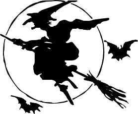 Free Halloween Silhouette Clipart   Public Domain Halloween Clip Art