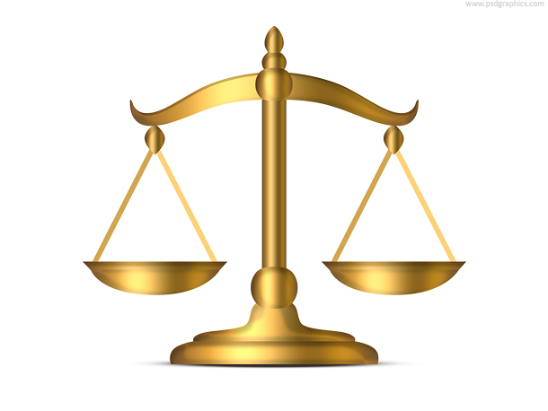     Gold Weight Scales Icon Law And Justice Symbol Download Psd Format