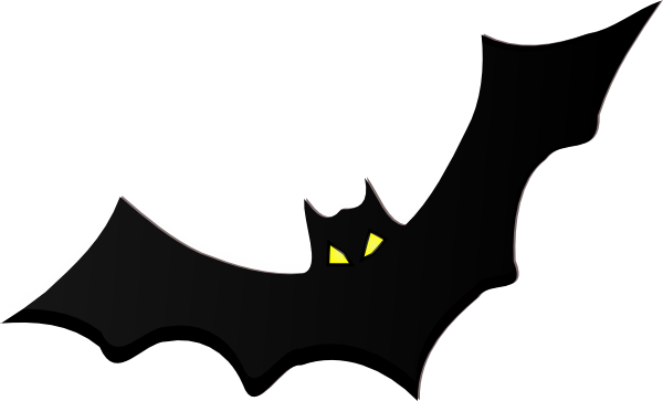 Halloween Bat Silhouette Clip Art