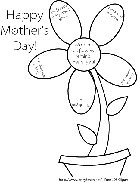 Jenny Smith S Lds Ideas    Mother S Day Flower