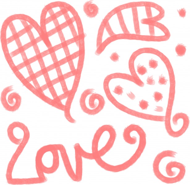 Love Doodle Clipart Free Stock Photo   Public Domain Pictures