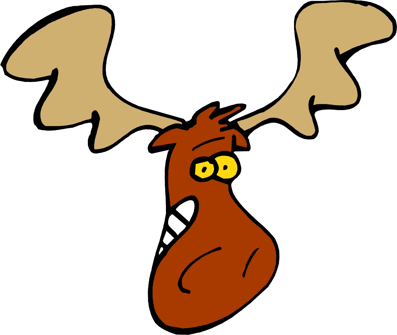 Moose Clipart Free   Clipart Best