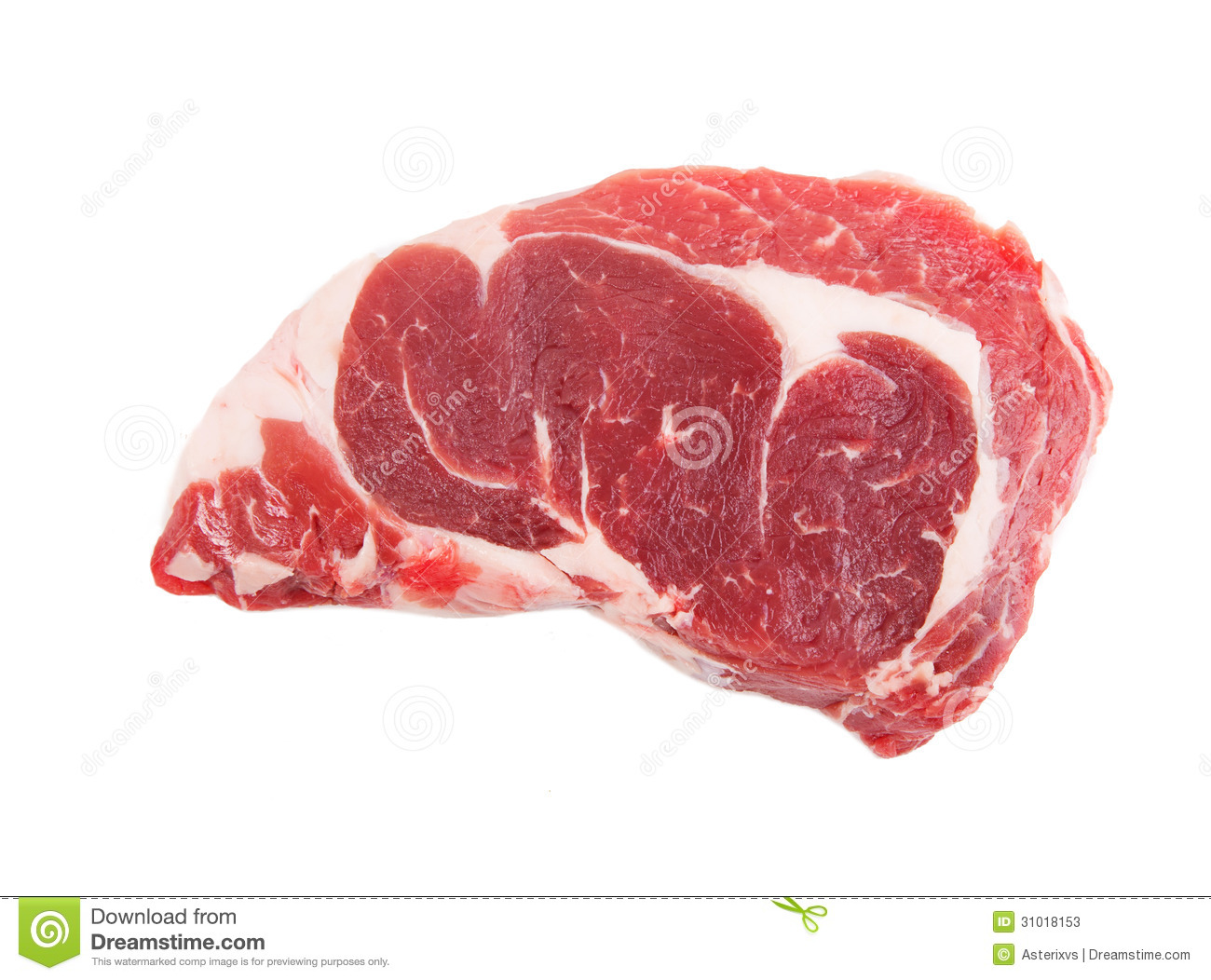 Raw Ribeye Steak Stock Photos   Image  31018153