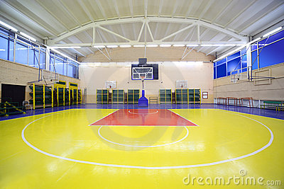 School Gymnasium Clipart Inside School Gym Hall Red     