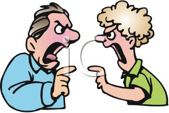 Argument Clipart 0511 1011 1513 3454 Two People Arguing Clipart Image