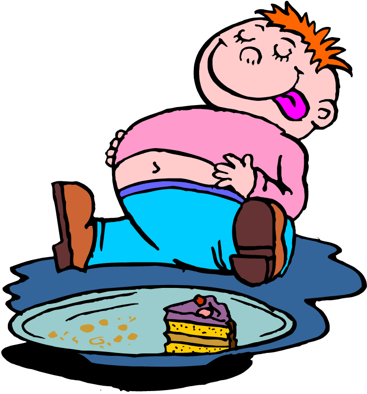 Ate Too Much Clipart