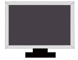 Free Big Screen Tv Plain Clipart   Free Clipart Graphics Images And    