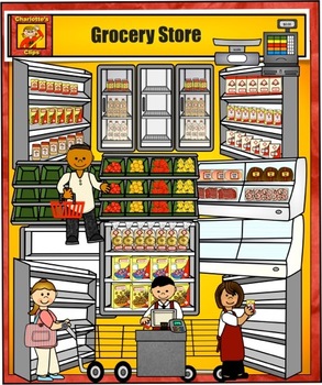 Grocery Store Aisle Clipart Grocery Store Clip Art By
