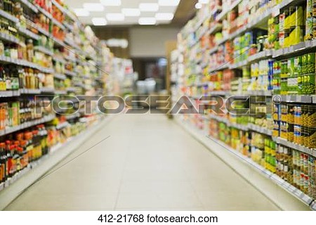 Grocery Store Aisle Clipart Of Grocery Store Aisle