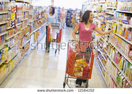 Grocery Store Aisle Clipart Supermarket Grocery Aisle