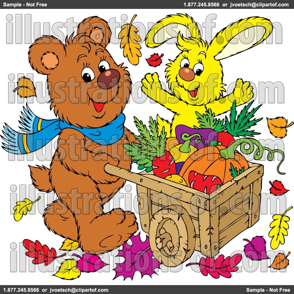 Harvest Clipart Royalty Free Rf Harvest Clipart Illustration By Alex