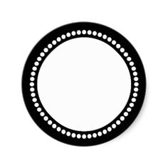 Polka Dot Round Frame   Google   Clipart Panda   Free Clipart Images