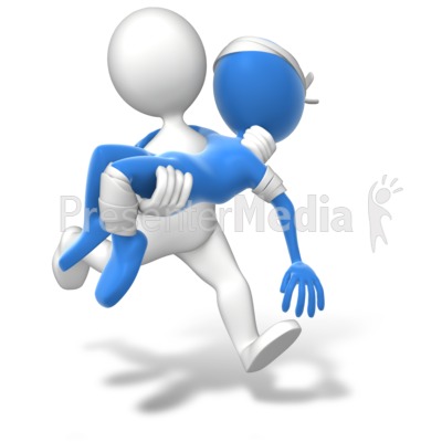 Running Carry Injury   Presentation Clipart   Great Clipart For