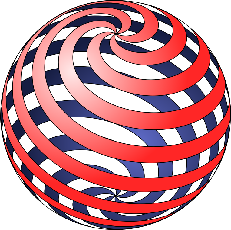 Spiral Ball By Jarda   Spiral Ball Sphere 3d