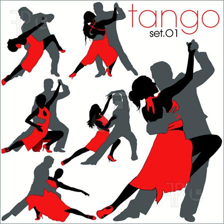 Tango Poses Clipart