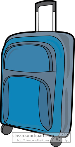 Travel   Carry On Bag    Classroom Clipart