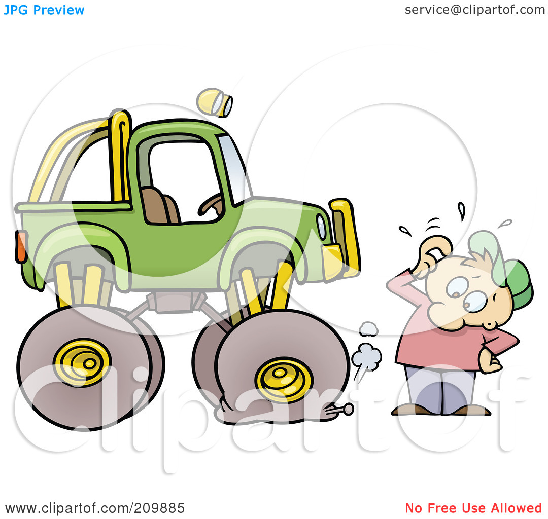 Truck Tire Clipart Royalty Free  Rf  Clipart