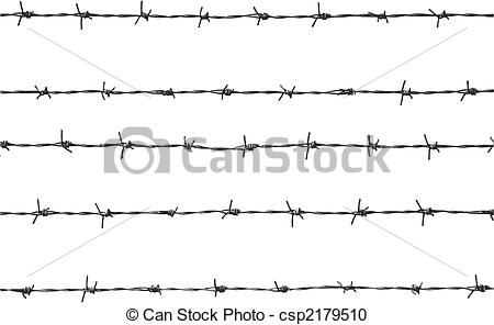 Vector   Barbed Wire   Stock Illustration Royalty Free Illustrations