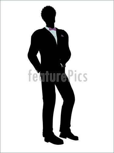 Clipart Man In Tux Man Dressed In A Tuxedo