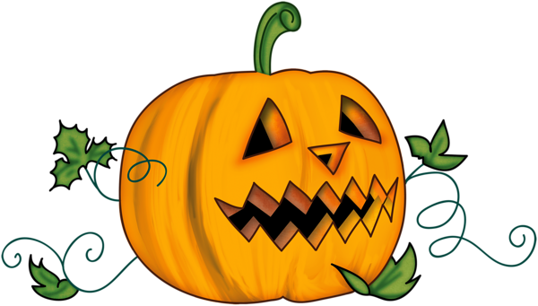Halloween Creepy Pumpkin Clipart Png