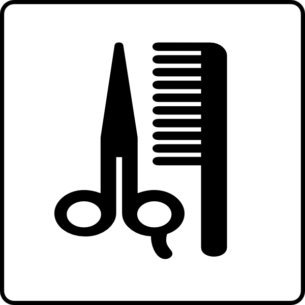 Hotel Icon Hair Salon Clip Art At Clker Com   Vector Clip Art Online