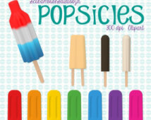 Popular Items For Ice Pop Clipart On Etsy