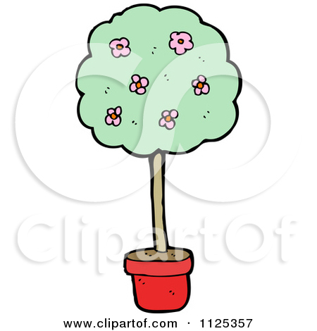 Royalty Free  Rf  Flowering Tree Clipart Illustrations Vector