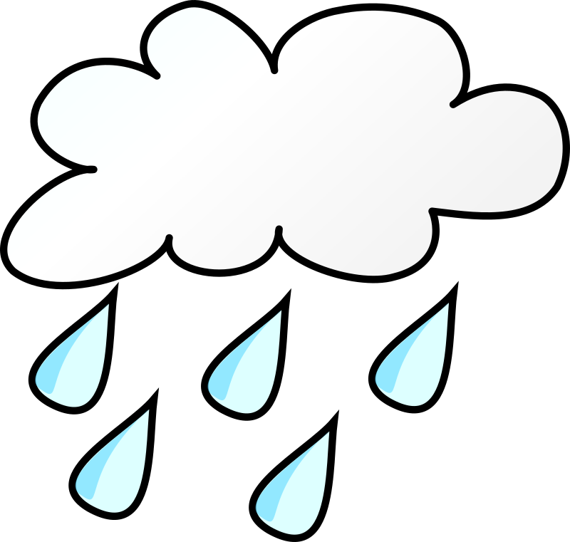 Weather Symbols  Rain By Nicubunu   Rain