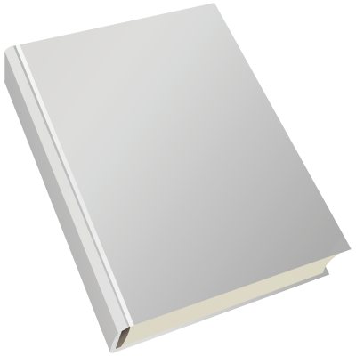 Book Cover Blank   Clipart Best