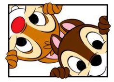 Chip And Dale On Pinterest   Disney Coloring Pages Chipmunks And    