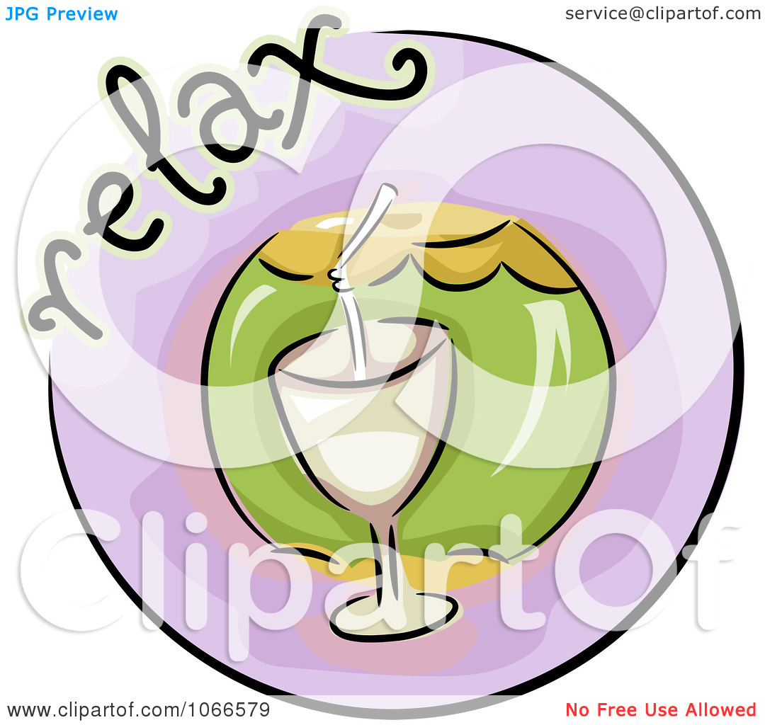 Clipart Relax Website Icon   Royalty Free Vector Illustration By Bnp