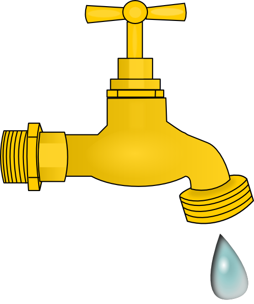 Dripping Faucet Clip Art At Clker Com   Vector Clip Art Online