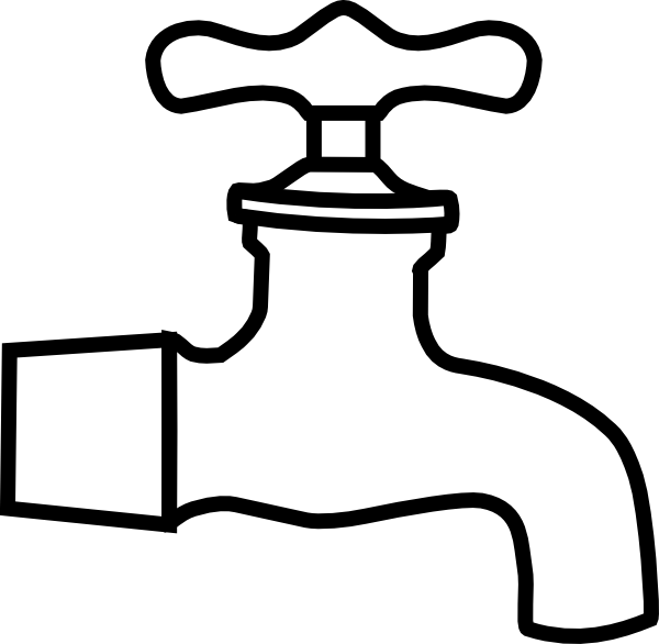 Faucet Clip Art At Clker Com   Vector Clip Art Online Royalty Free