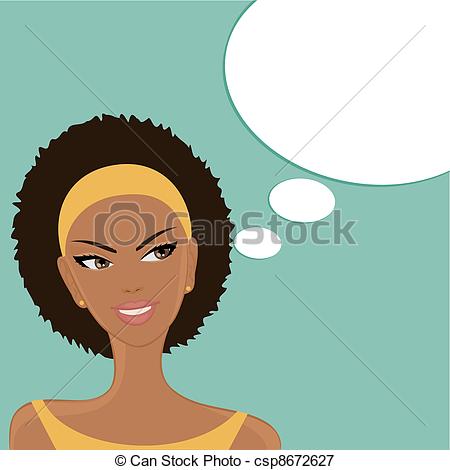 Happy Thoughts Clipart Happy Thoughts Afro American  