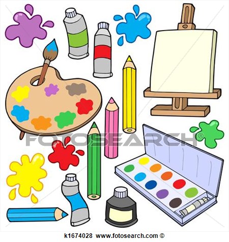 Illustration Of Fine Arts Collection 1 K1674028   Search Eps Clip Art