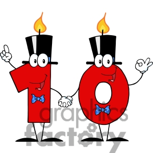 Number 10 Clipart   Cliparthut   Free Clipart