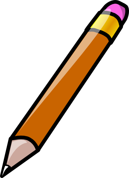 Pencil 1 Clip Art At Clker Com   Vector Clip Art Online Royalty Free    