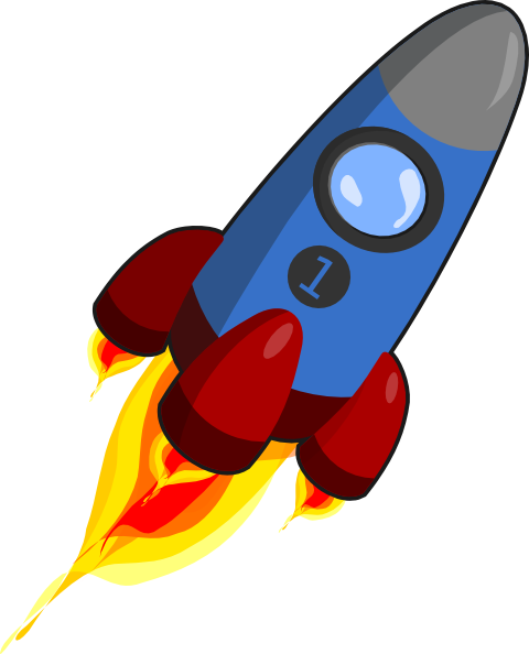 Rocket 7 Clip Art At Clker Com   Vector Clip Art Online Royalty Free    