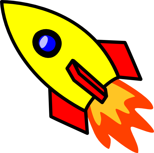 Rocket Dark Blue Window Clip Art At Clker Com   Vector Clip Art Online    