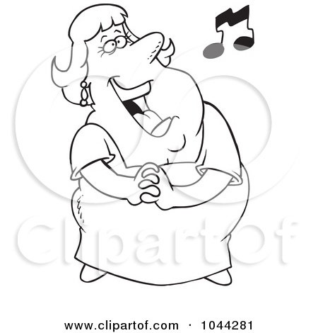Royalty Free  Rf  Fat Lady Clipart Illustrations Vector Graphics  1