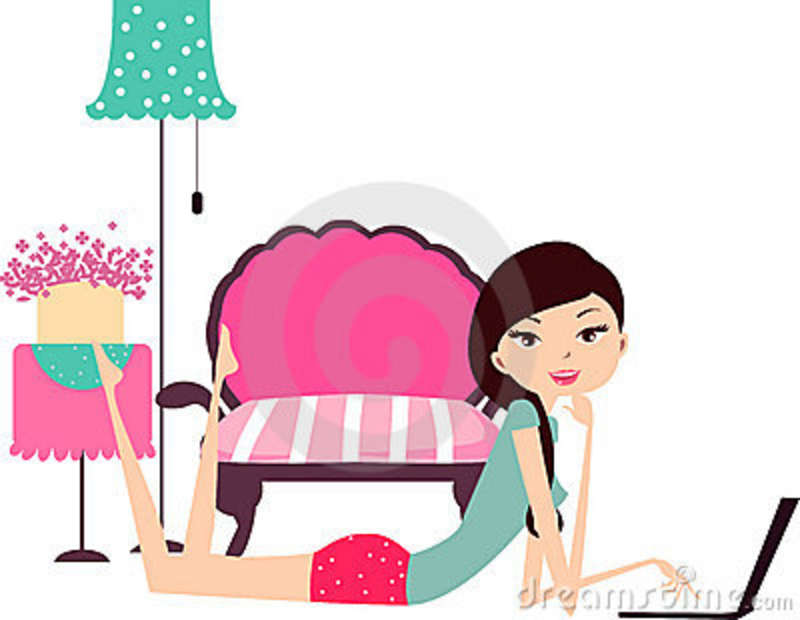 Time To Relax Clipart Girl Relax Home 11800642
