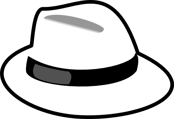 White Hat Clip Art