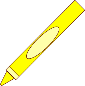 Yellow Crayon Clipart