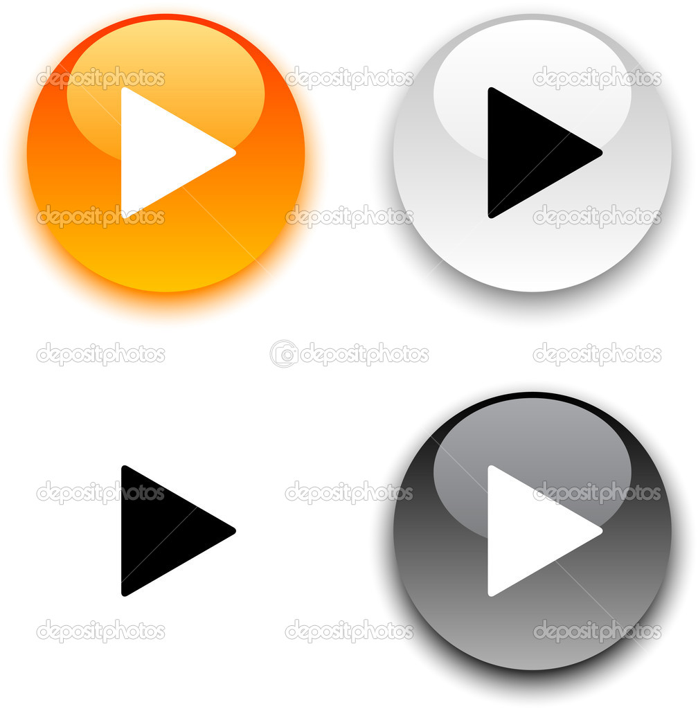 Youtube Play Button Icon Clipart   Free Clip Art Images