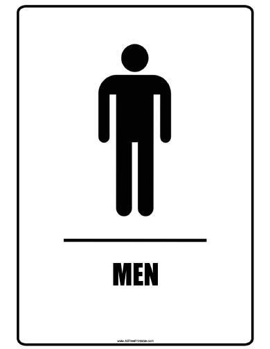 36 Restroom Signs Printable   Free Cliparts That You Can Download To