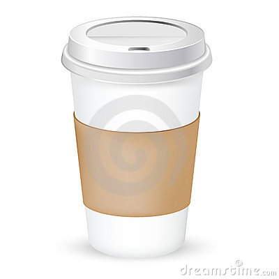 Coffee To Go Clipart Paper Coffee Cup 18921342 Jpg