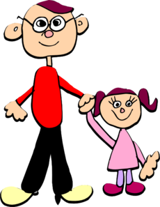Daddy And Me Clip Art At Clker Com   Vector Clip Art Online Royalty    